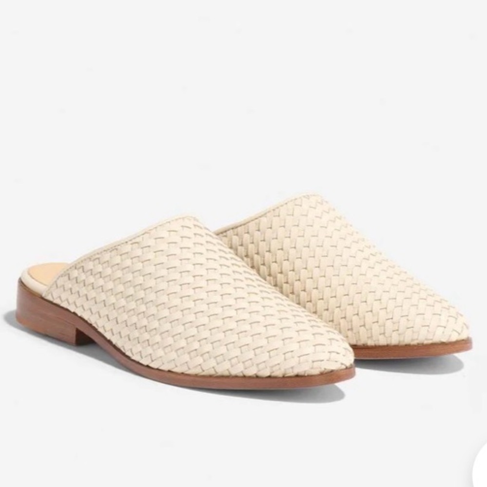 Nisolo Ama Woven‎ Mule - Color Bone